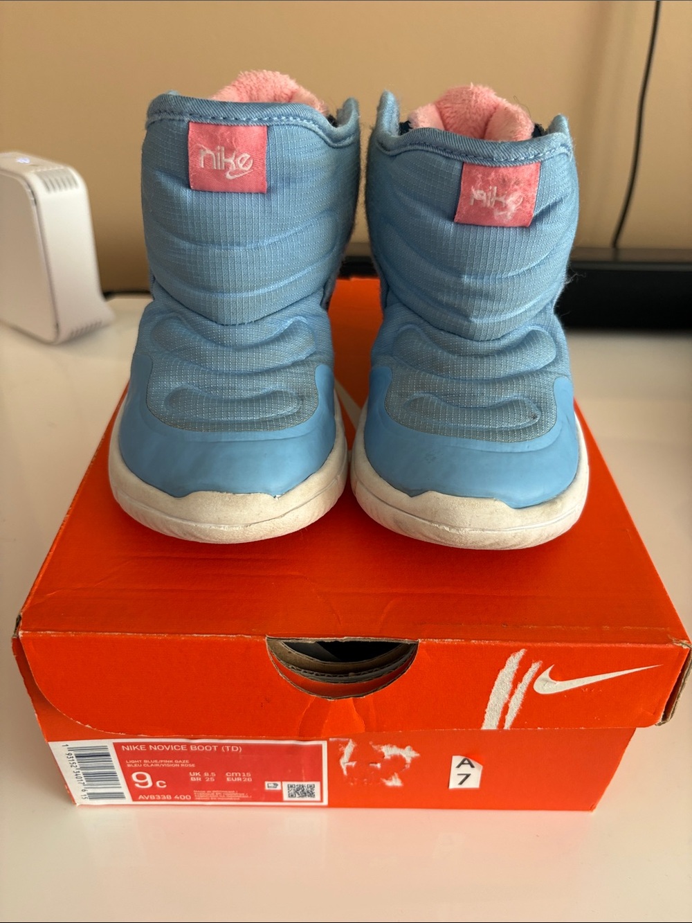 Nike Novice Boot 'Light Blue Toddler 9C